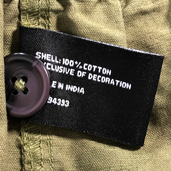 Coffee Shop Camo Floral Embroidered Tassel Jacket - Picture 7 of 8